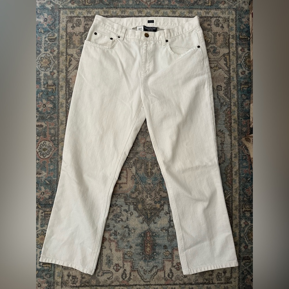 Jones New York Off-White Denim Jeans
